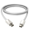 Mini Displayport Extension Cable Mini DP to Mini DP Displayport Cable DP Adaptor for Macbook/Mac 1.8m High quality HD Cable Oasis Select 1.8m