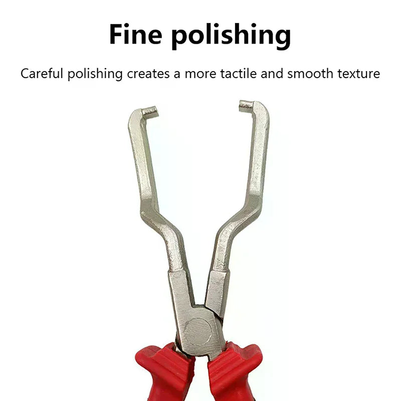 4Pcs Hose Clamp Pliers Car Oil Pipe Separation Pliers Filter Clamp Pliers Professional Auto Repair Tools Labor-Saving Design Oasis Select
