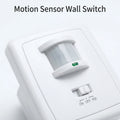 220V Wall Mounted LED Light Switch PIR Infrared Motion Sensor 600W Load 9m Detection Range - Energy Efficient Lighting Control Oasis Select China Mainland