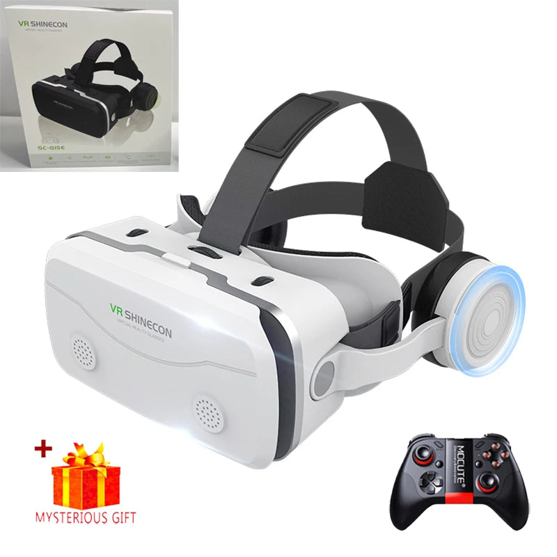 AyeBeau VR Headset 3D Glasses for Smartphones | Shinecon G15E