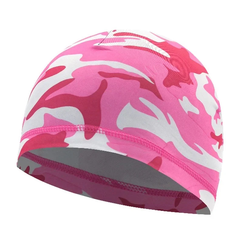 1/2pcs Quick Dry Helmet Cycling Cap Anti-UV Anti-Sweat Sports Hat Motorcycle Bike Riding Bicycle Cycling Hat Unisex Inner Cap Oasis Select 12