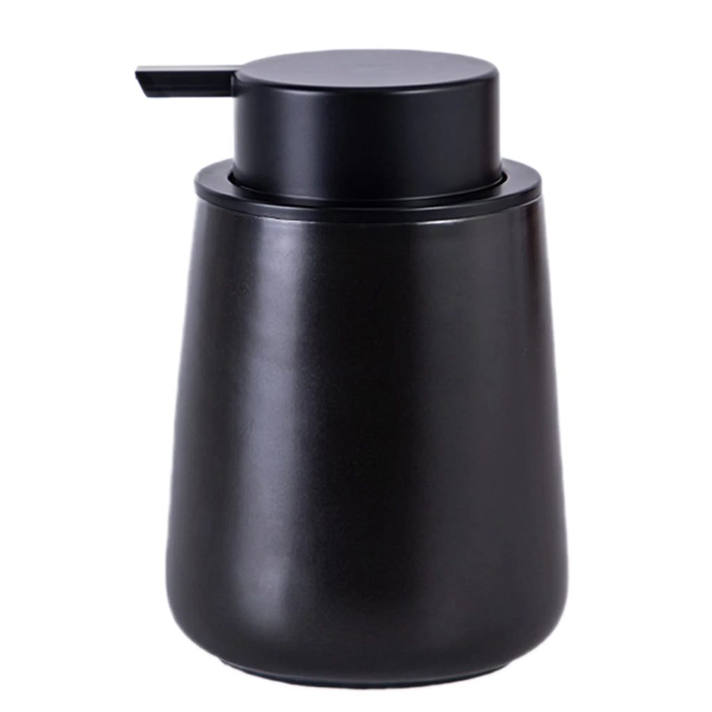 Ceramic Soap Dispenser 400ml – Refillable Leak-Proof Pump