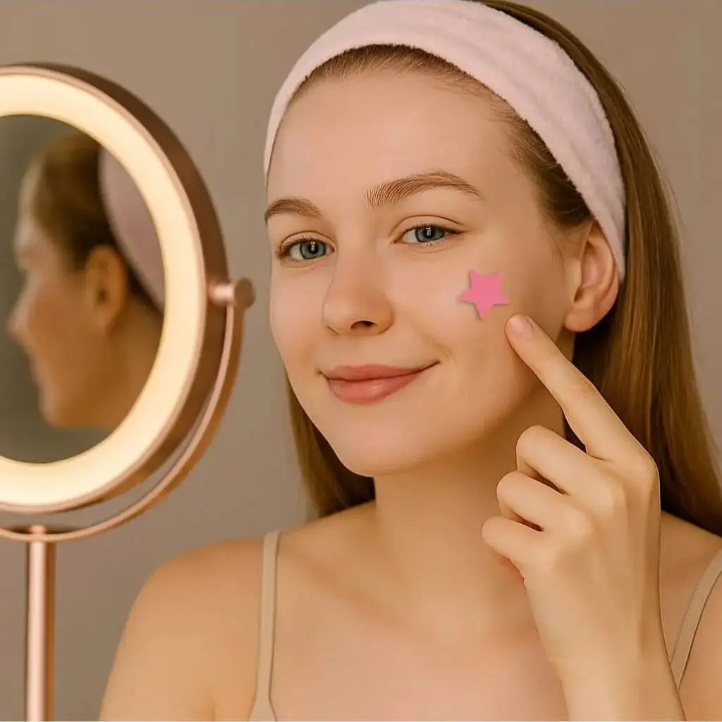 240pcs/box 6-color star acne patch - non irritating, odorless, alcohol free, suitable for covering blemishes on the face Oasis Select
