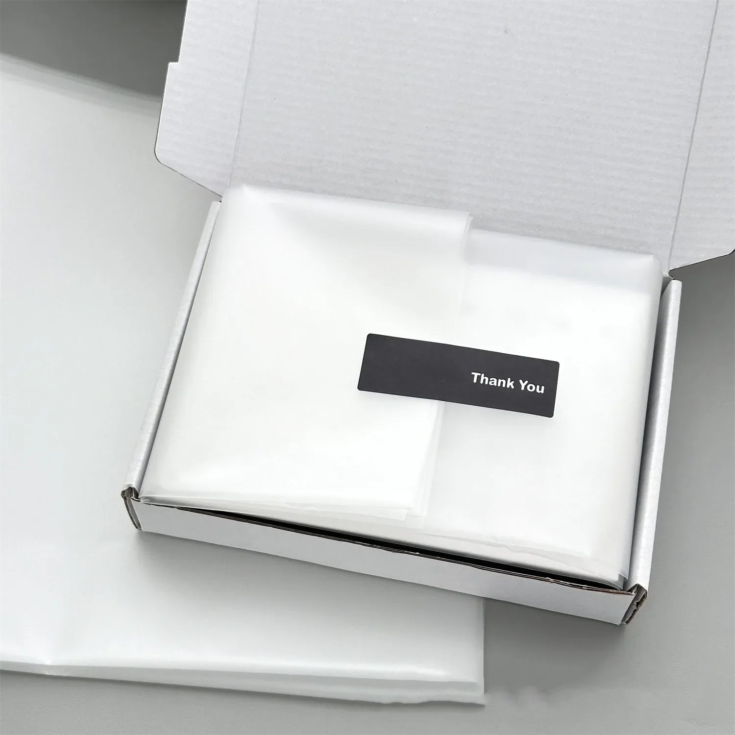 5Pcs High Beauty Ins Blue Matte Korean Su Paper Packaging Exquisite Large Waterproof Film Flower Gift Packaging Paper Oasis Select White