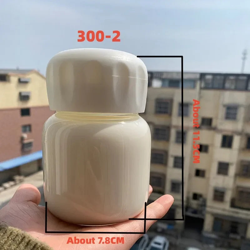 300-1000ml Glass Water Bottle Large Capacity with Time Marker Cover for Water Drink Outdoor PortableTransparent Milk Juice Cup Oasis Select 300-2 300-1000ml