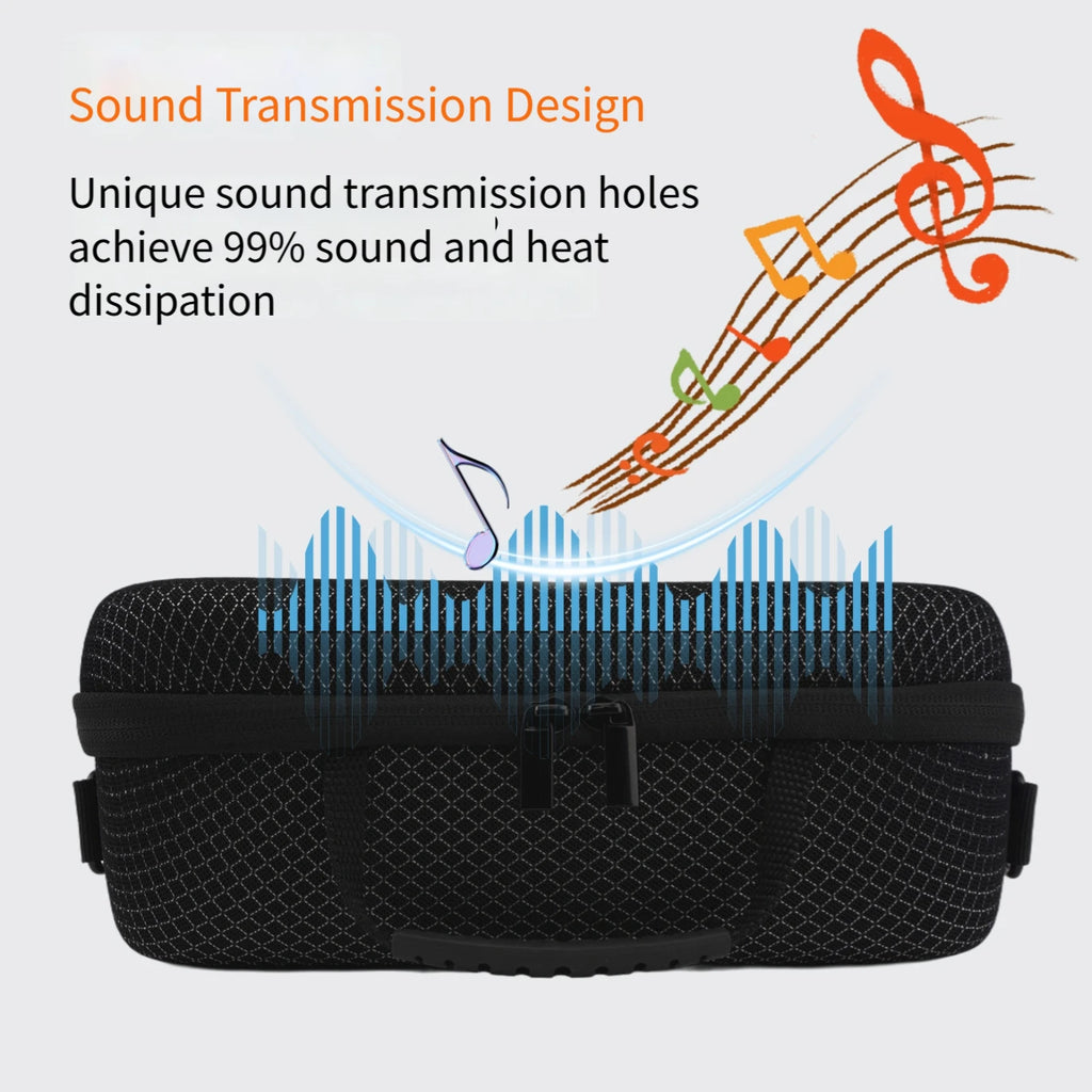 For Xiaomi Sound Party Pro Speaker Carrying Case EVA + Cloth Material Shock Absorbing Hard Shell 29 x 12 x 12 cm Oasis Select