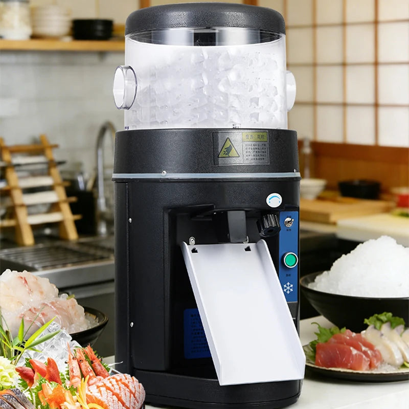 Commercial 600W Shaved Ice Machine – 10KG/Min, 220V | LZHZXY