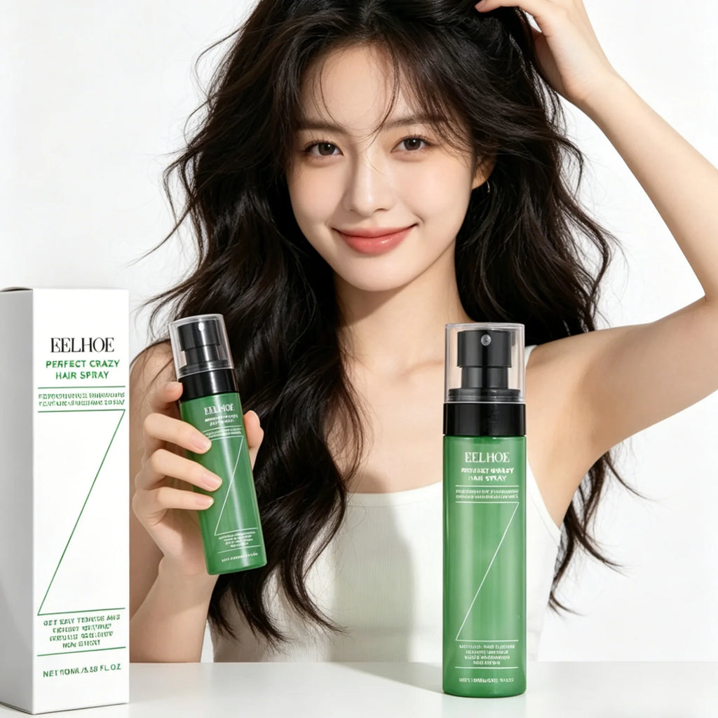 EELHOE Volumizing Hair Spray Oil Control Refreshing Anti Frizz Quick Dry Lightweight Non Greasy Soft Smoothing Hair Spray 100ml Oasis Select 100ml