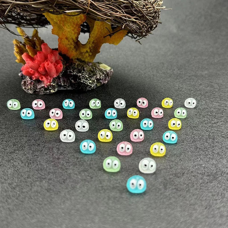 10-Pack Glowing Miniature Fairy Garden Figurines | Luminous Sprites