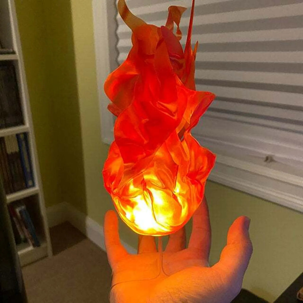 Floating Fireball Lamp – LED Halloween Fire Prop for Cosplay Halloween Party Prop Oasis Select