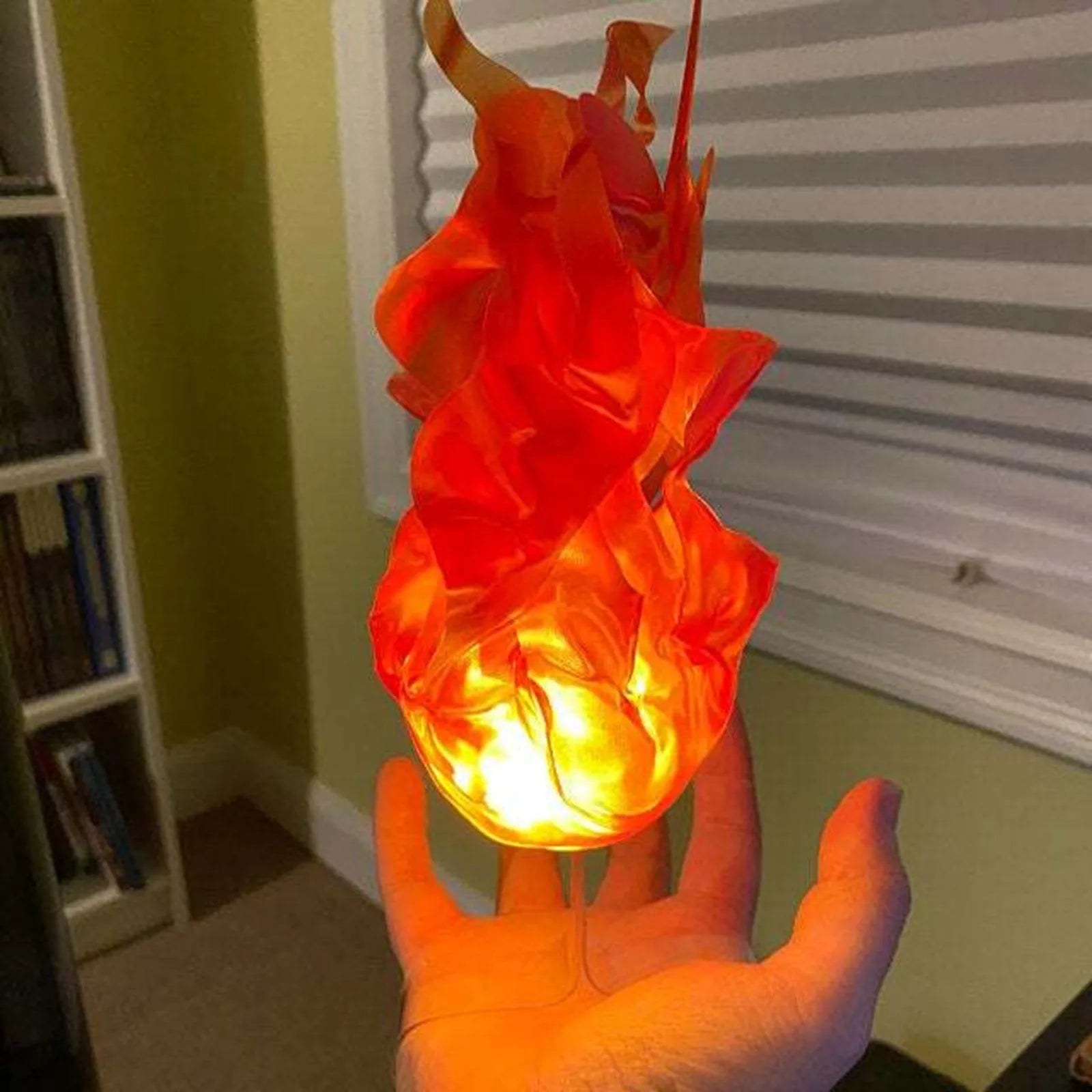 Floating Fireball Lamp – LED Halloween Fire Prop for Cosplay Halloween Party Prop Oasis Select