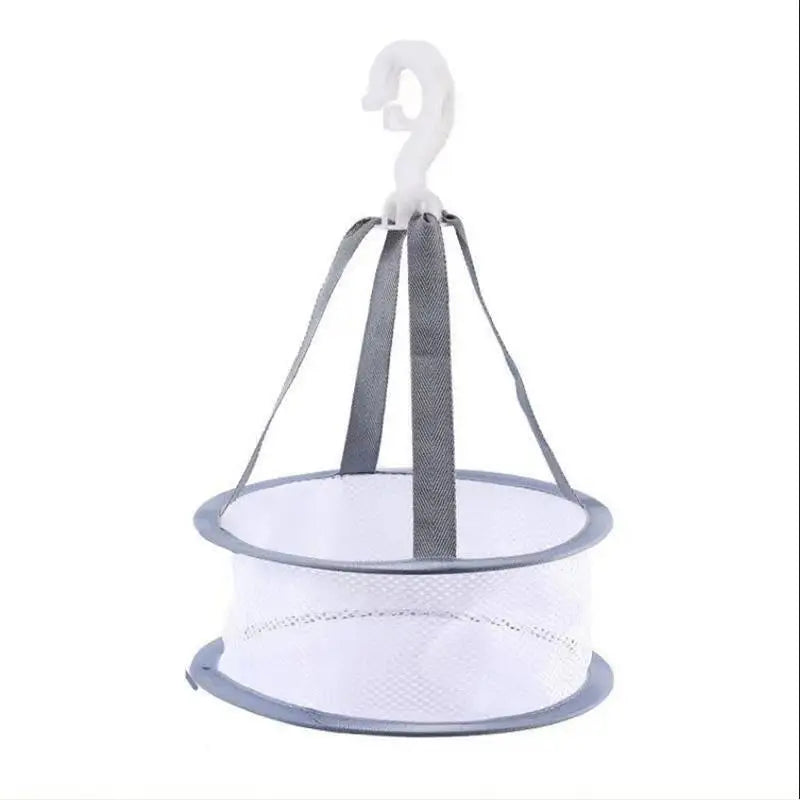 1/2 Layer Home Foldable Mesh Clothes Basket Clothes Net Sweater Anti Deformation Flat Clothes Basket Socks Underwear Tool Oasis Select 5