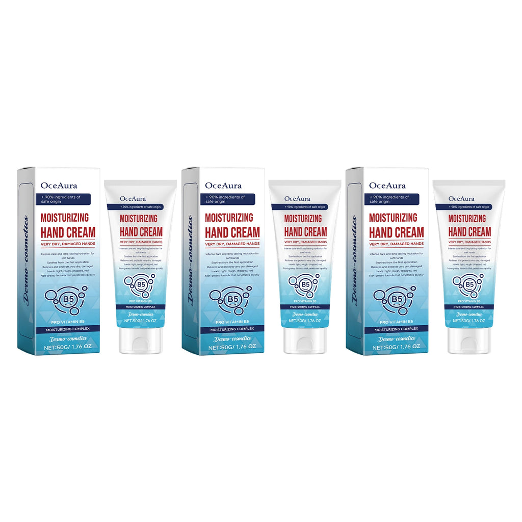 Oceaura Vitamin E Hand Moisturizing Cream Lasting Nourish Brighten Improve Elasticity Moisturizer Products Daily Hank Care Cream Oasis Select 50g Boxed X 3PCS