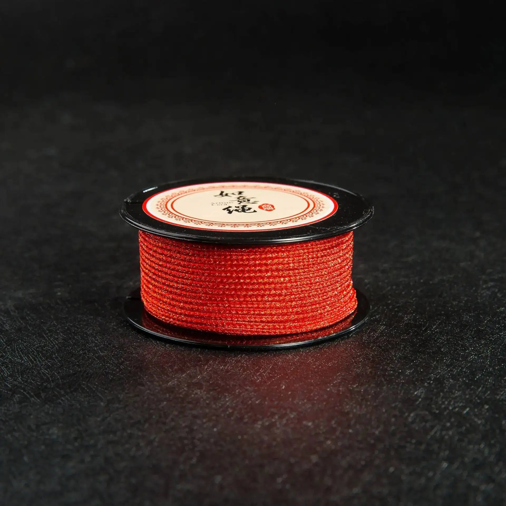 2.5mm Woven Starry Sky Ruyi Rope Finished Rope No-knot Necklace Jade Pendant Hanging Rope Oasis Select Gs604 Orange Red 2.5mm