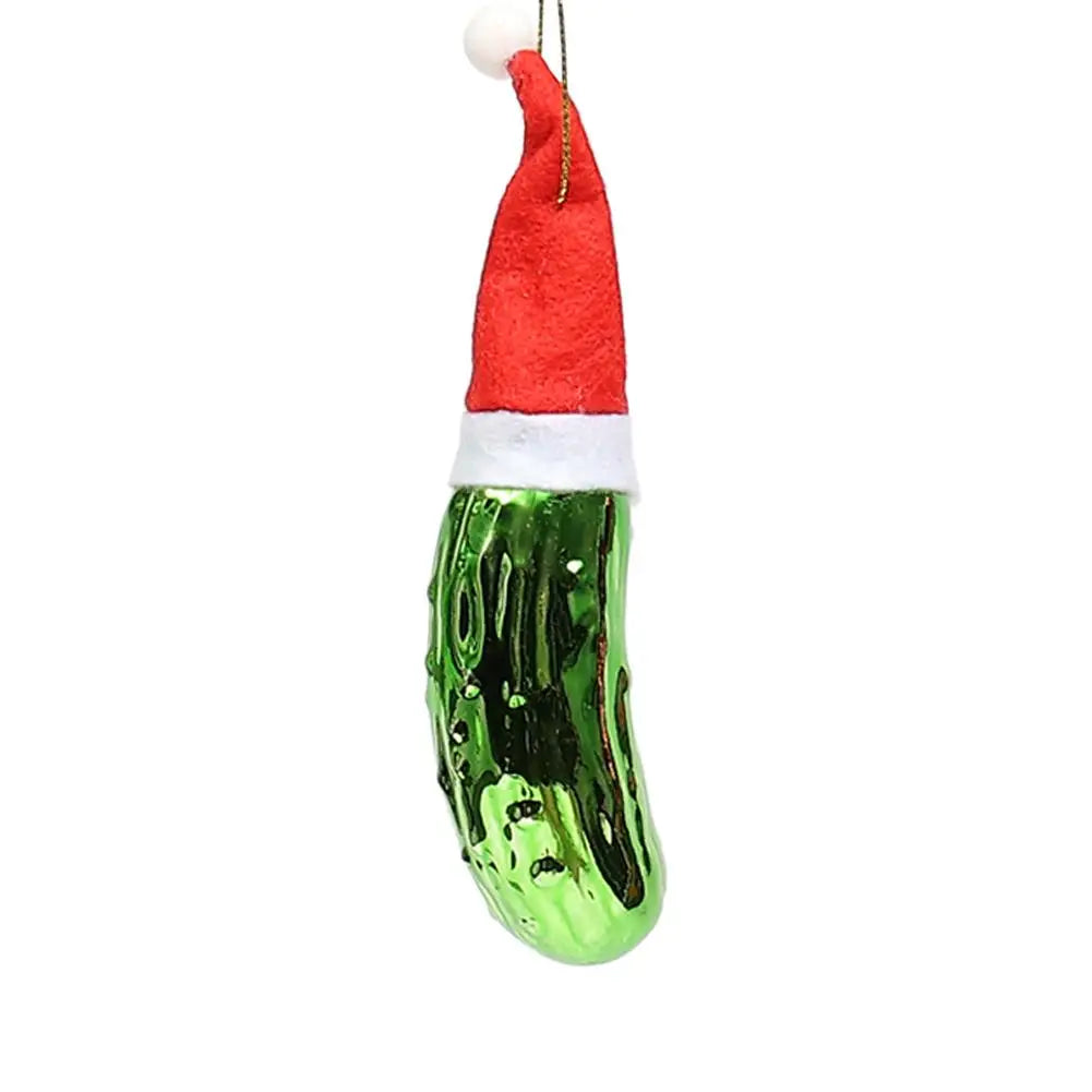 Cucumber Pickle Christmas Ornament – Novelty Tree Decoration