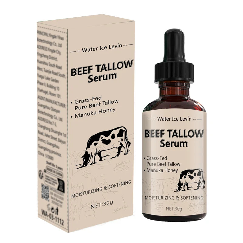 Beef Tallow Serum – Manuka Honey & Hyaluronic Acid | All Skin Face Serum Oasis Select black 30g
