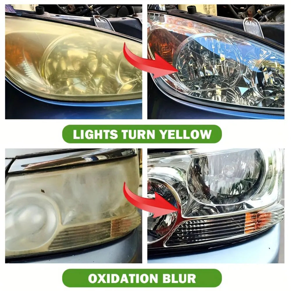 Car Headlight Lens Restorer – Removes Oxidation & Yellowing