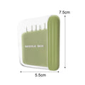 High end quality home sewing tool for home use, organizing needle and thread bags, new magnetic needle and thread box Oasis Select green