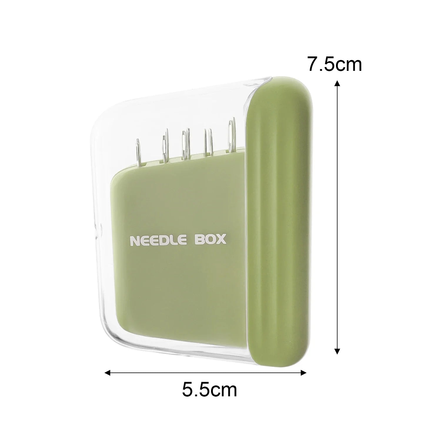 High end quality home sewing tool for home use, organizing needle and thread bags, new magnetic needle and thread box Oasis Select green
