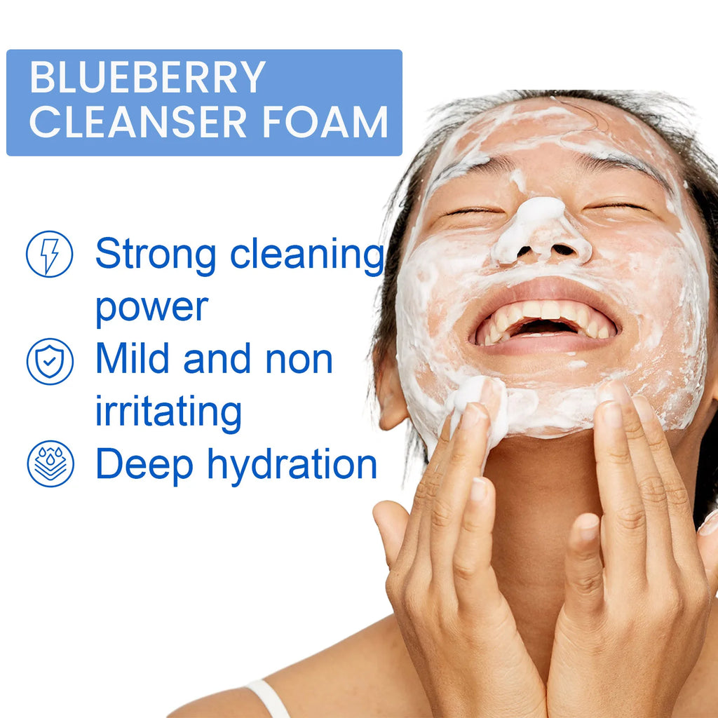 Hoygi Blueberry Deep Cleansing Facial Cleanser – Fades Acne Marks