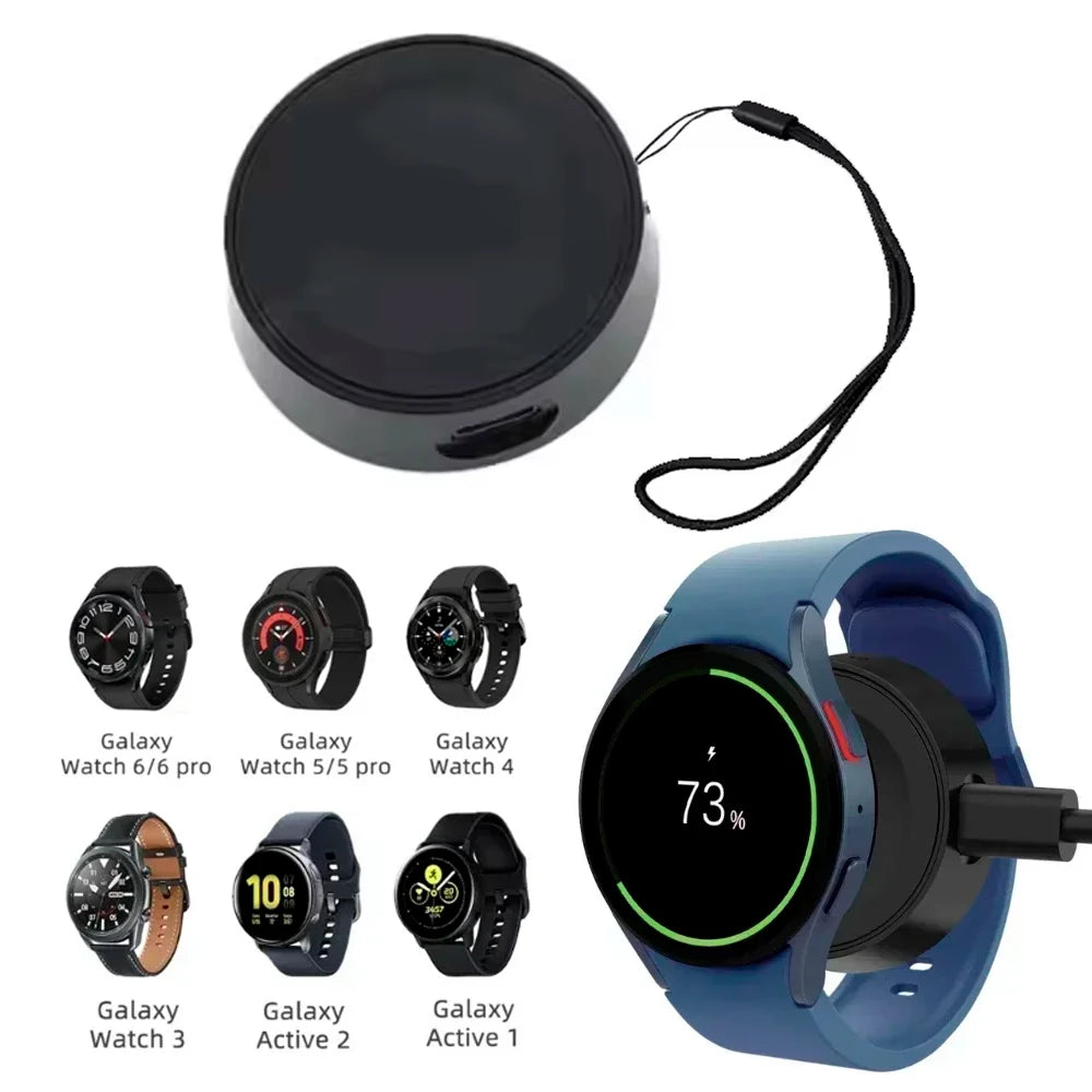Wireless Charging Dock for Samsung Galaxy Watch – USB-C Smartwatch Charger Oasis Select