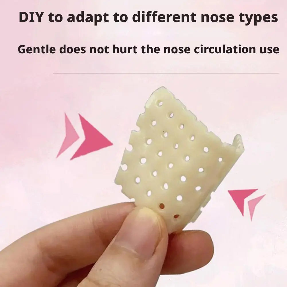 1/2 Packs Thermoplastic Nasal Splints,Trapezoid Nose Brace Splints Nose External Support Protector Patch for Nose Brace Fracture Oasis Select