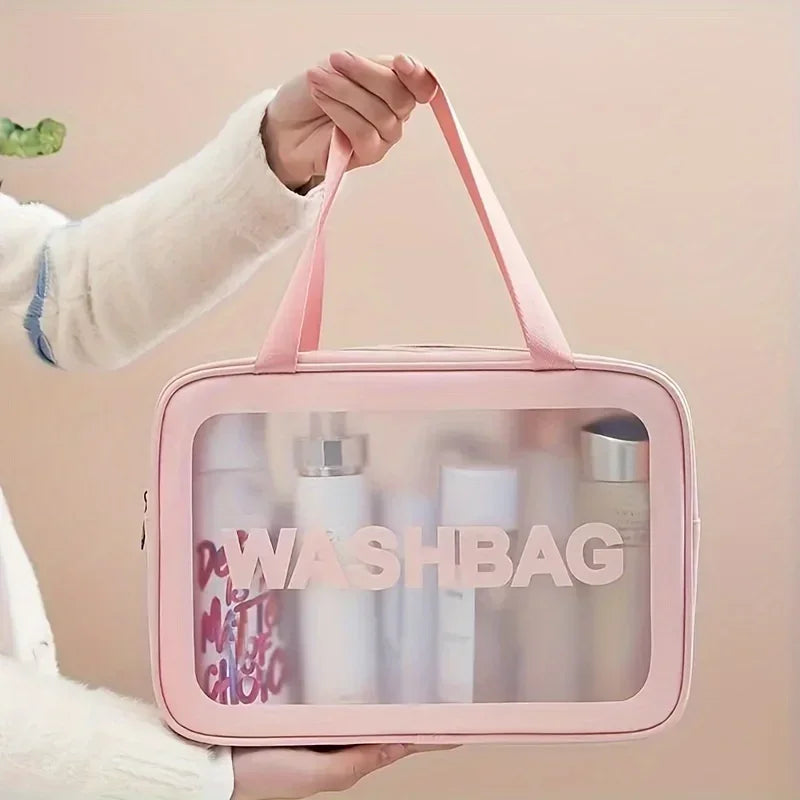 1pc Wet-dry separation makeup bag portable toiletry bag travel essentials large capacity storage bag fitness swimming essentials Oasis Select