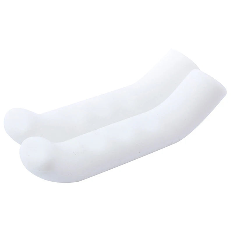 Bicycle Brake Handle Cover TPR MTB Grips Bicycle Handlebar Protect Cover Anti-slip Bicycle Protective Gear Bike Accessories Oasis Select White