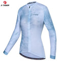 X-Tiger Woman's Cycling Jerseys Spring Long Sleeve Breathable Bike Clothes Maillot Ropa Ciclismo Hombre Bicycle Cycling Clothing Oasis Select XW-CY-30204 XXL