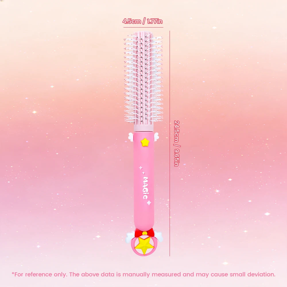 Magic Round Hair Brush – Thermal Curling & Blow Dry Tool Round Hair Brush Oasis Select