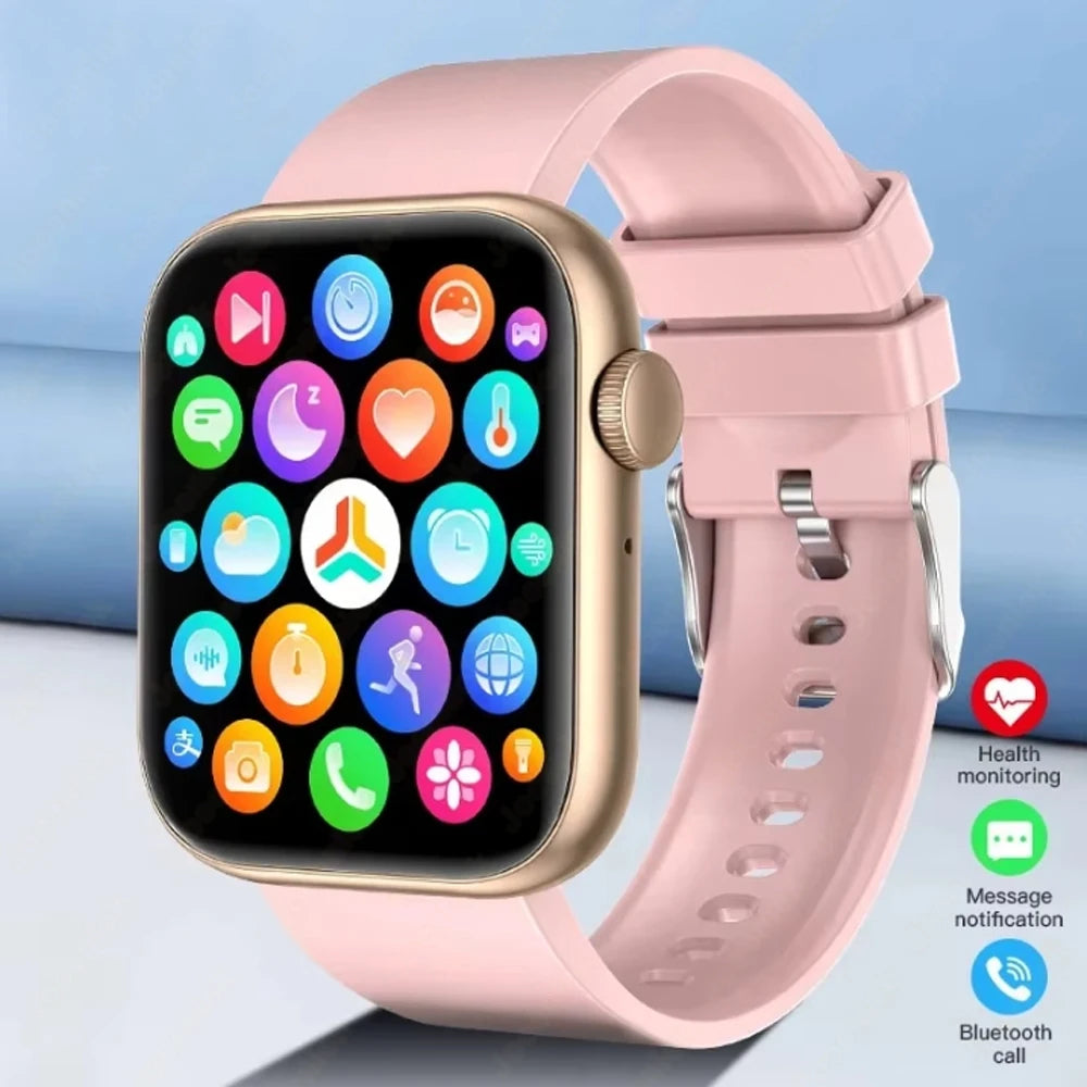 Jooeniok Women's Smartwatch – Bluetooth, AMOLED & Fitness Tracker