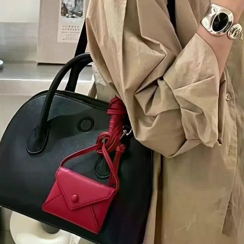 Fashion Mini Crossbody Bag Creative PU Leather Waist Bag Envelope Wallet Small Coin Bag Card Holder For Girl Gifts Oasis Select