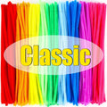 Cleaner Pipe Cleaners for Crafts Creative Chenille Stem Wire Pipe Cleaners Creative Leisure Hobby Diy Plush Stem Twisted Stick Oasis Select Classic 600PCS