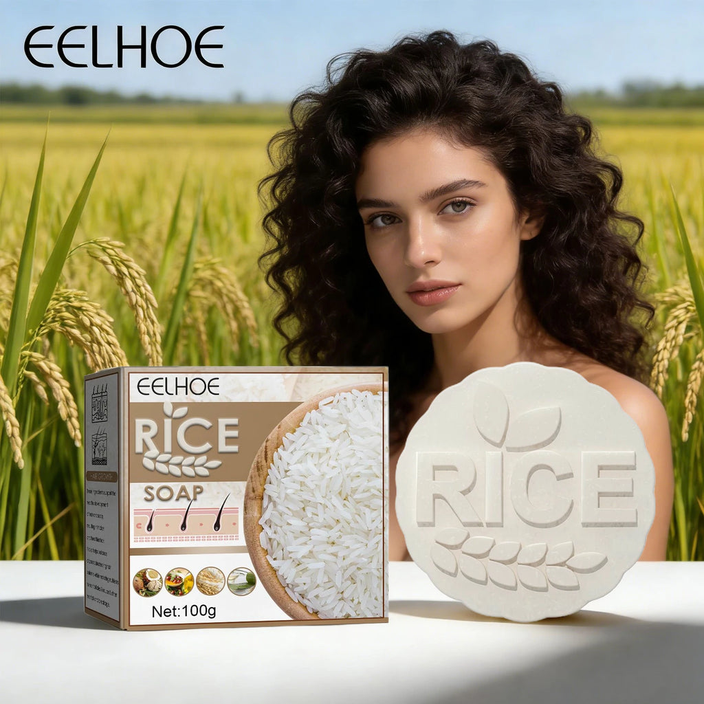 Rice Shampoo Bar – Anti Hair Loss, Nourishing & Strengthening Rice Shampoo Bar Oasis Select