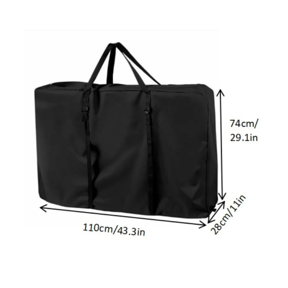 1pcs Dustproof Wheelchair Storage Bag Water Resistant Foldable Wheelchair Protection Cover Large Capacity Oxford Cloth Oasis Select