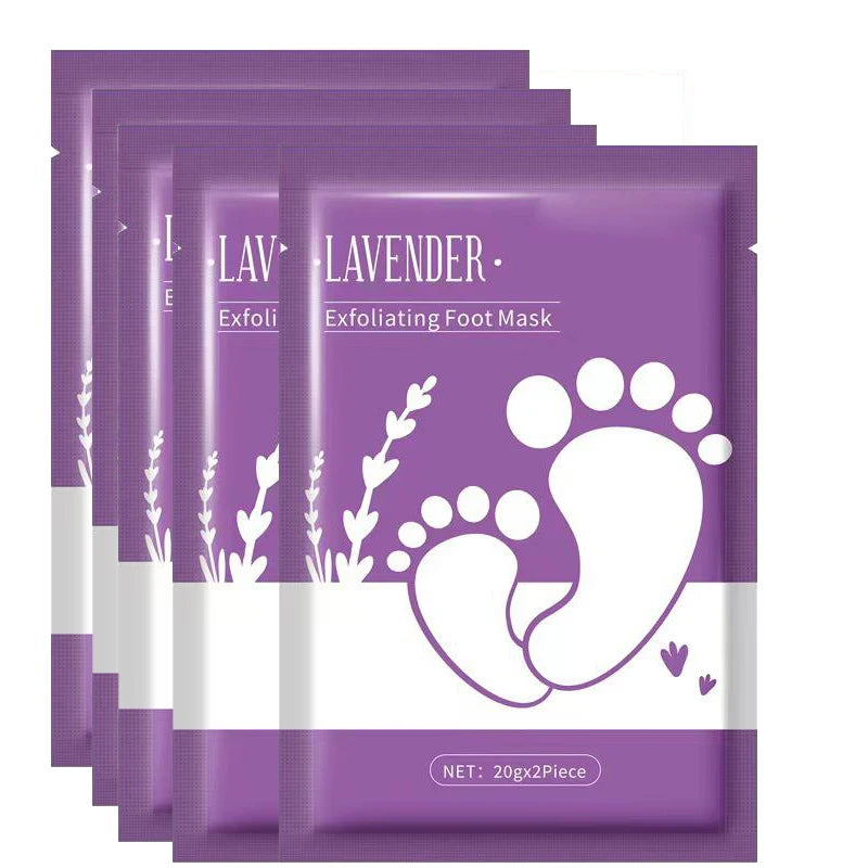 Lavender Exfoliating Foot Peel Mask – Moisturizing Pedicure Socks Foot Peel Mask Oasis Select 5bags
