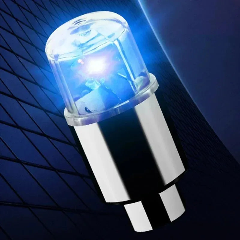 Tire Valve Cap Lights Tire Light for Car Air Valve Caps with Lights for Motorcycles Bicycles Electric Vehicles Lamps Oasis Select