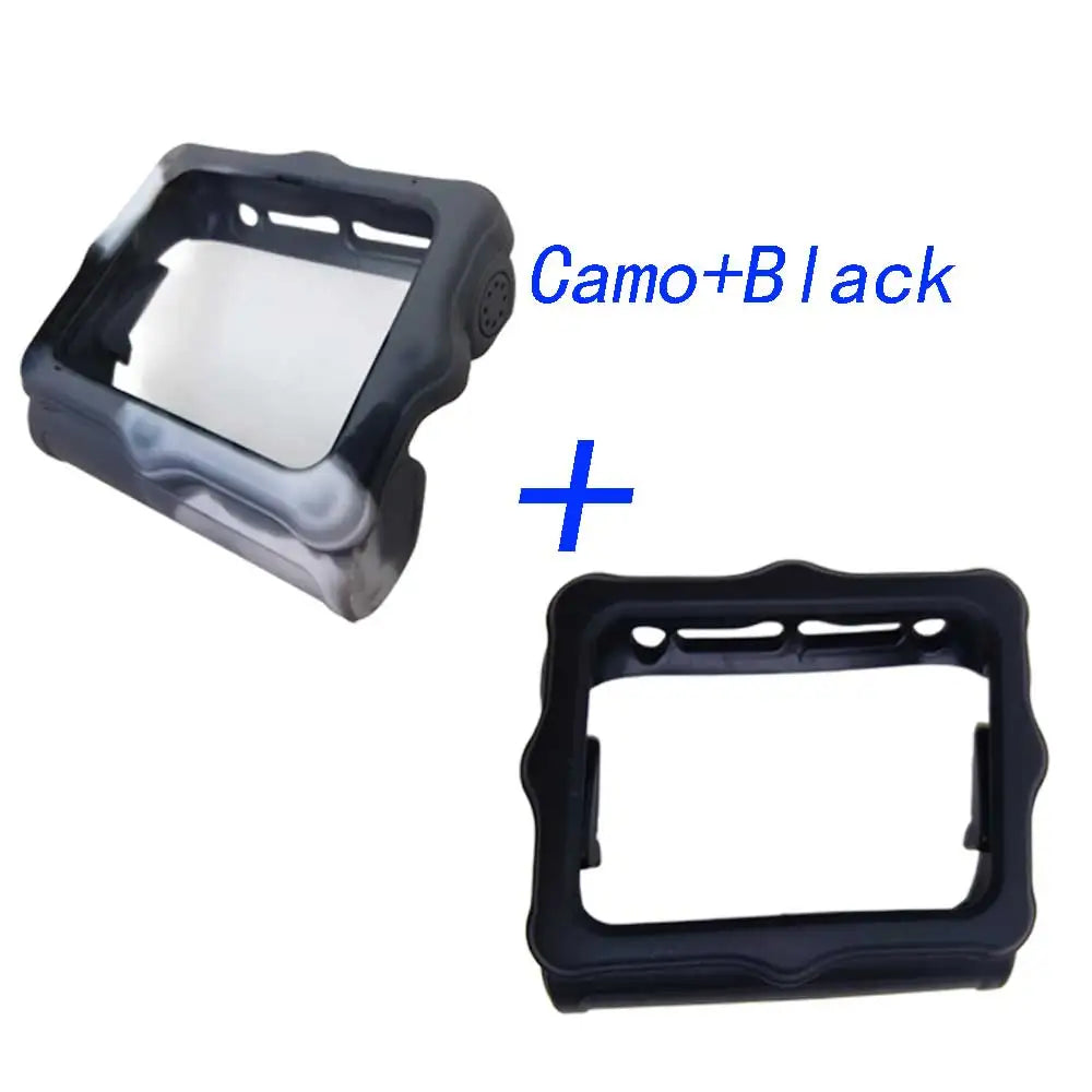 Scuba Diving Computer Watch Silicone Protective Case Cover Shockproof Bumper Guard Anti-Scratch Soft Shell for Dive Computer Oasis Select Camo Black