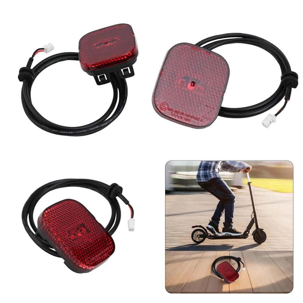 High Visibility Light Brake Light Night Riding 4.5*5.3cm ABS Material Taillight Lamp Mechanism 64.3cm Wire Length Oasis Select
