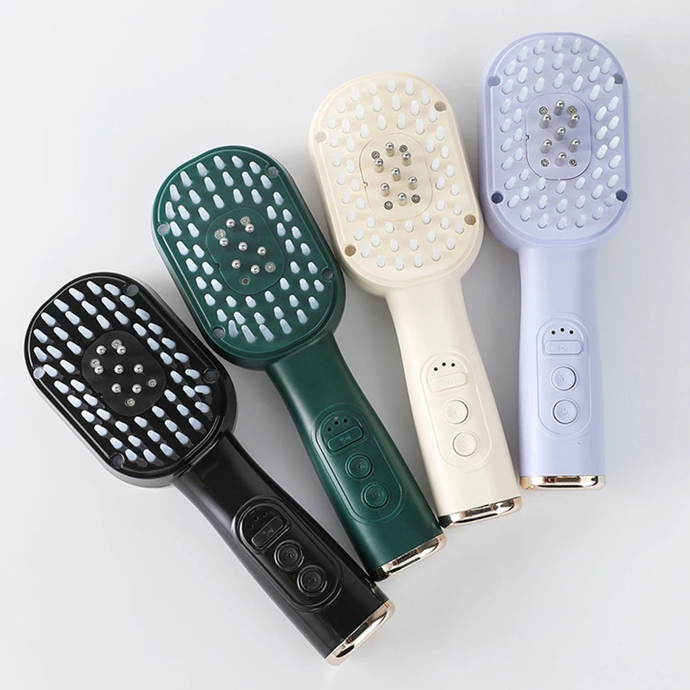 Scalp Massage Comb – Red Light Therapy & Vibration Hair Brush