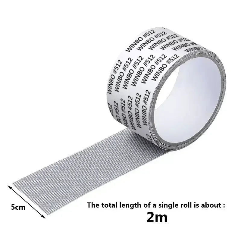 Window Screen Tape Anti-mosquito Screen Repair Subsidy Door Curtain Mosquito Net Hole Patch Repair Self-adhesive Screen Tape Oasis Select