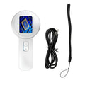 New Digital Microscope With 2.2-inch HD Screen 16 LED Lamp Beads Type-C Charging Angle Microscope For Circuit Board Repair Oasis Select White