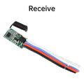 DC 3V-24V Wide Voltage Universal RF Module Miniature Wireless Transmitter-Receiver Module 433MHZ Transmitter LED Remote Control Oasis Select Receive Module