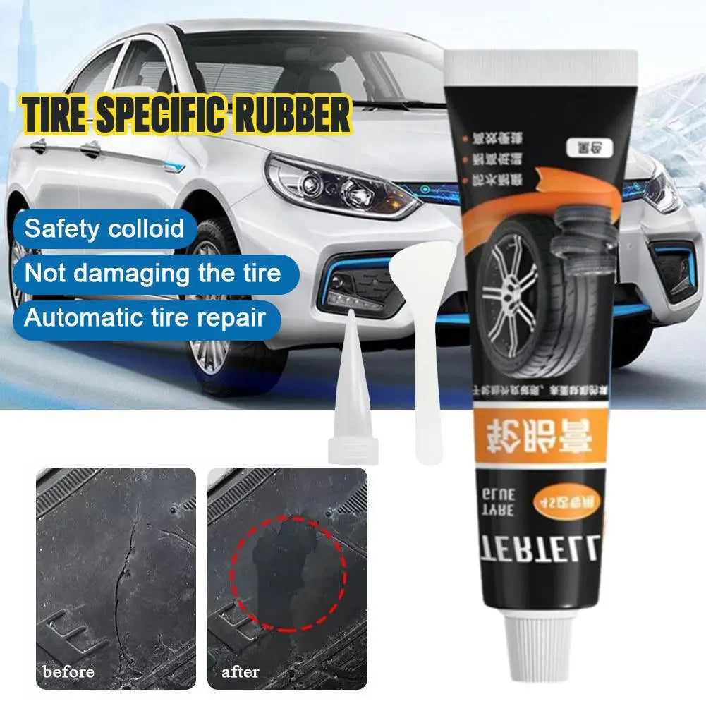 30ml Multifunctional Liquid Tire Rubber Glue Crack Repair Adhesive Rubber Glue Rubber Glue Sidewall Puncture Oasis Select