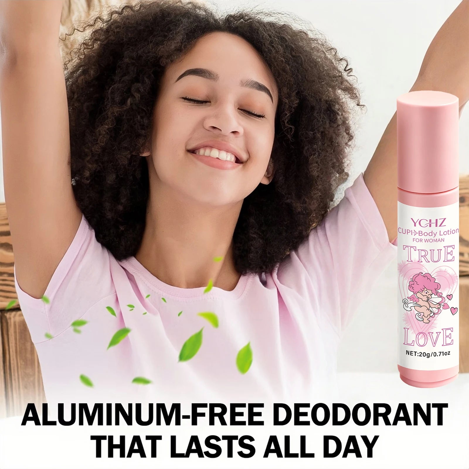 YCHZ Rose Roll-On Deodorant | 72-Hour Freshness | 20g