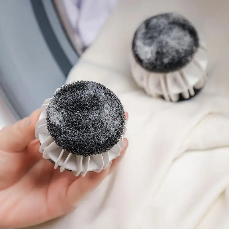 2pcs Anti-winding Laundry Washing Balls Lint Remover Washing Machine Clothes Anti-knot Cleaning Ball Laundry Care Tool Oasis Select