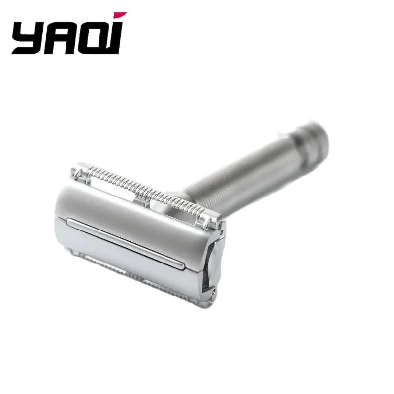 Yaqi Monarch Double Edge Safety Razor – Matte Chrome 0.90mm