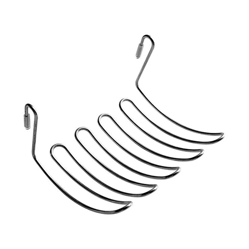 1/2pcs Stainless Steel Drain Basket Expansion Small Hanging Rack,Stainless Steel Storage Rack for Kitchen Sink,Space Saving Oasis Select Silver-1pc