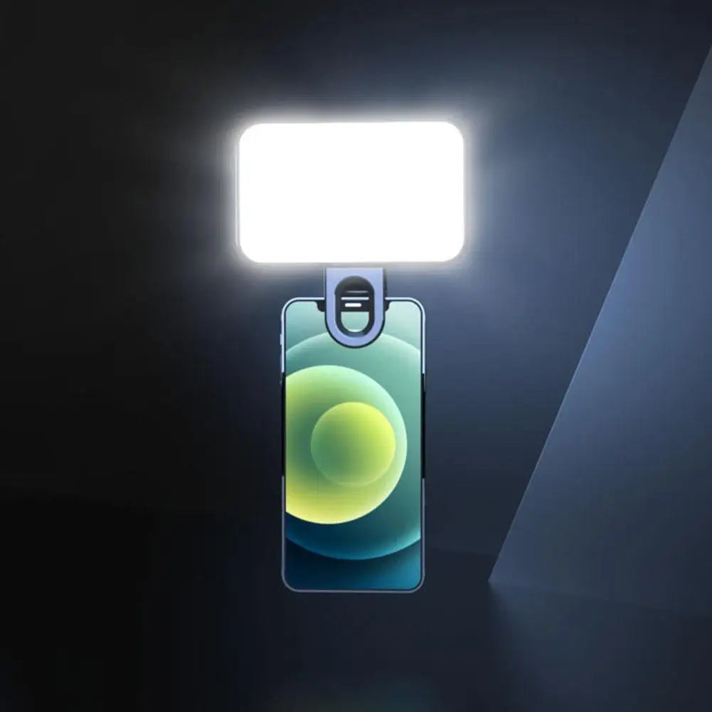 Pocket LED Selfie Light For IPhone IPad Mobile Phone Laptop Clip Flash Fill Video Photo Ringlight Photography Lamp Oasis Select