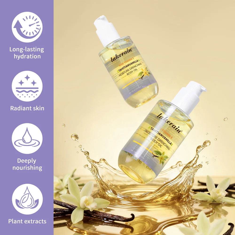 Moisture Drenching Body Oil Long-Lasting Hydration Non-greasy Body Lotion Improves Dry Skin Deeply Nourishes Body Care Cosmetics Oasis Select